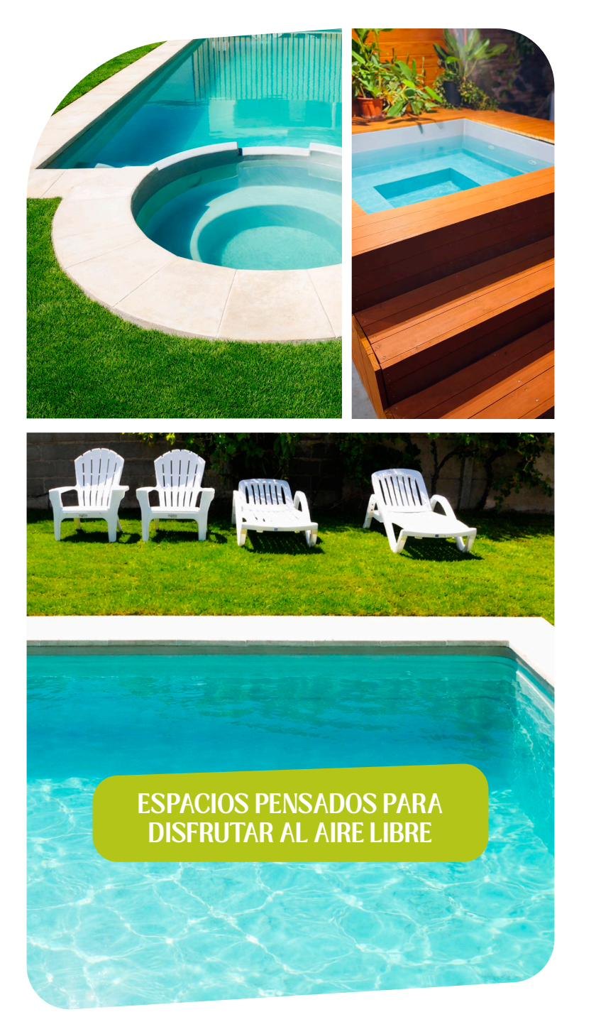 Espacios para disfrutar al aire libre